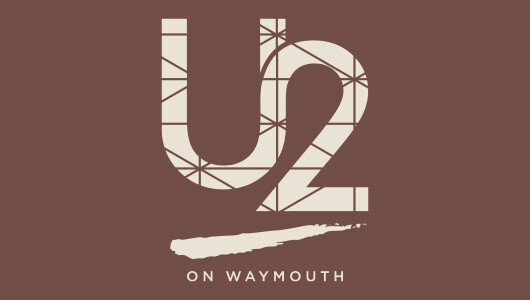 u2 on waymouth logo