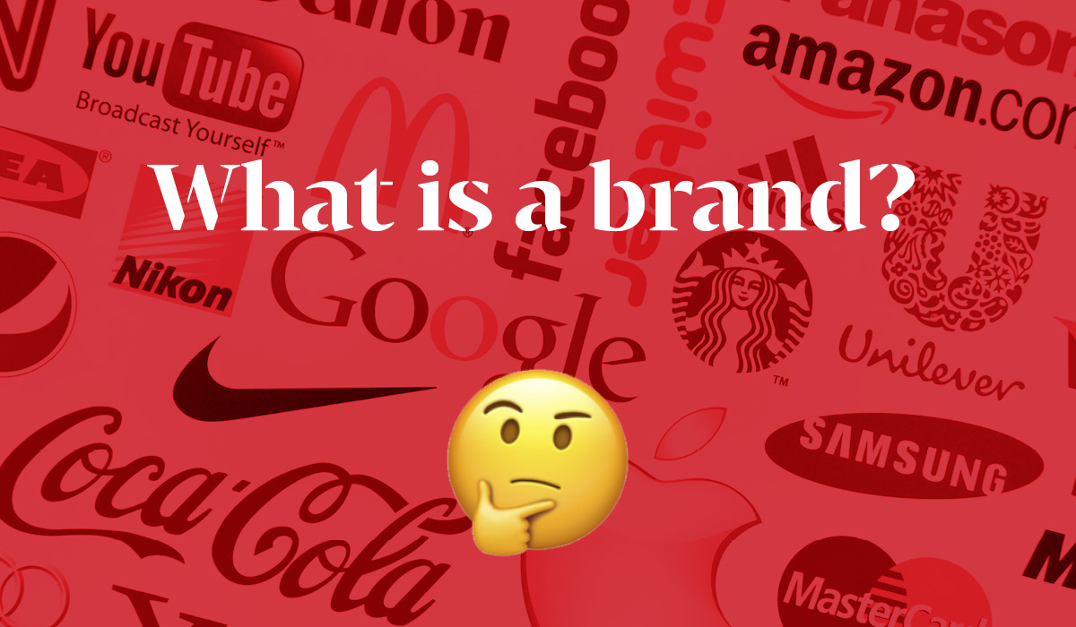 What is a brand? Hmm emoji.